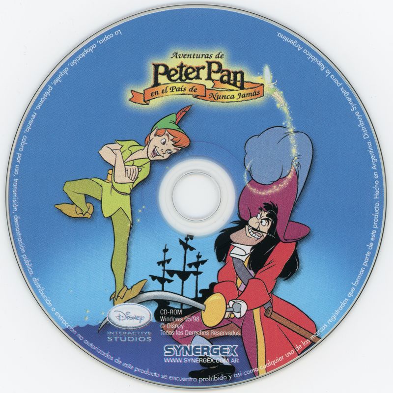 Media for Peter Pan in Disney's Return to Never Land (Windows) (Disney ROM release)