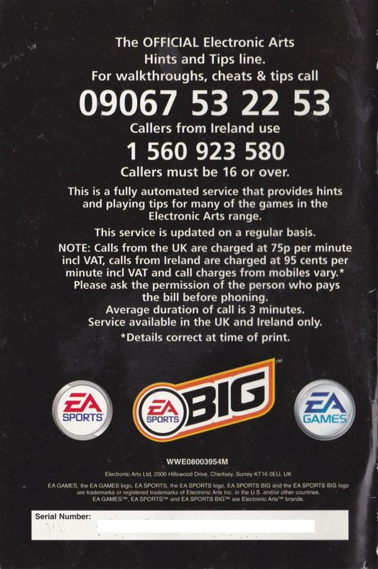 Manual for Command & Conquer: Generals (Windows): Back