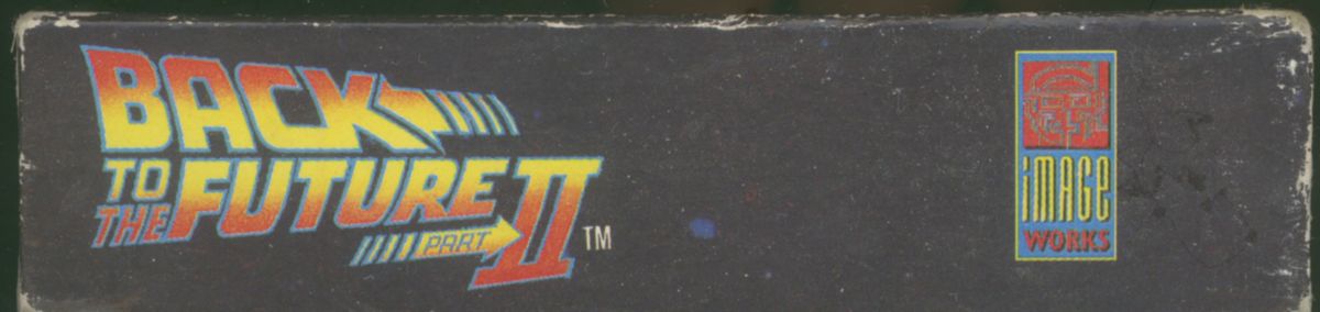 Spine/Sides for Back to the Future Part II (ZX Spectrum)