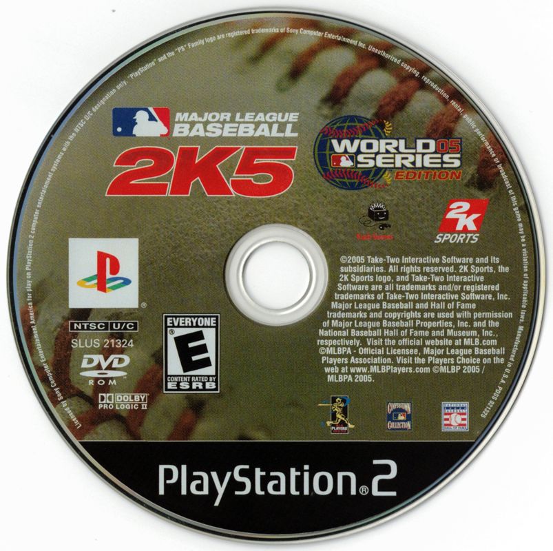 Media for Major League Baseball 2K5: World Series 05 Edition (PlayStation 2)