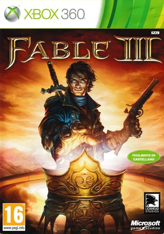Front Cover for Fable III (Xbox 360)