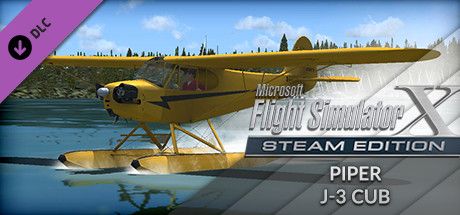 Front Cover for Microsoft Flight Simulator X: Steam Edition - Piper J-3 Cub (Windows) (Steam release)
