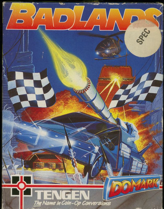 Badlands cover or packaging material MobyGames