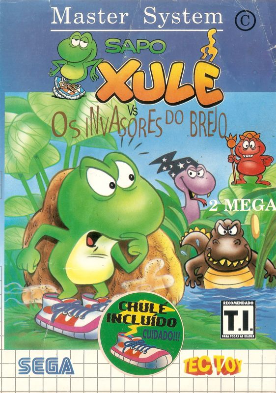 Front Cover for Sapo Xulé vs. Os Invasores do Brejo (SEGA Master System)
