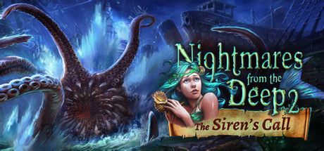 Front Cover for Nightmares from the Deep 2: The Siren's Call (Collector's Edition) (Linux and Macintosh and Windows) (Steam release): English version