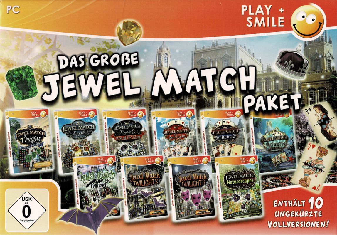 Front Cover for Das große Jewel Match Paket (Windows) (Play+Smile release)