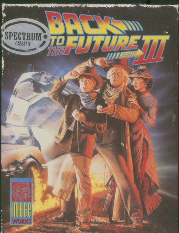 Front Cover for Back to the Future Part III (ZX Spectrum)