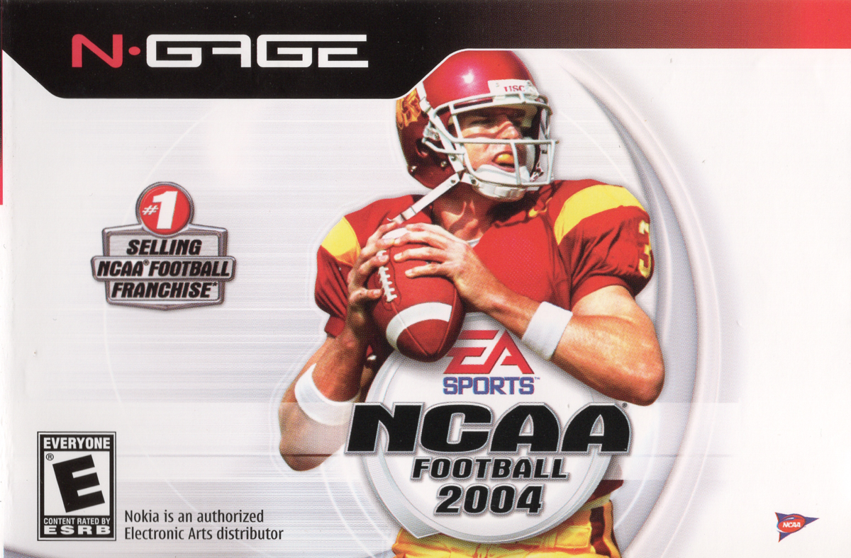 Front Cover for NCAA Football 2004 (N-Gage)