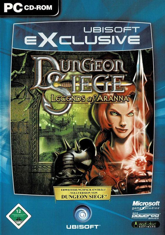 Front Cover for Dungeon Siege: Legends of Aranna (Windows) (Ubisoft eXclusive release)