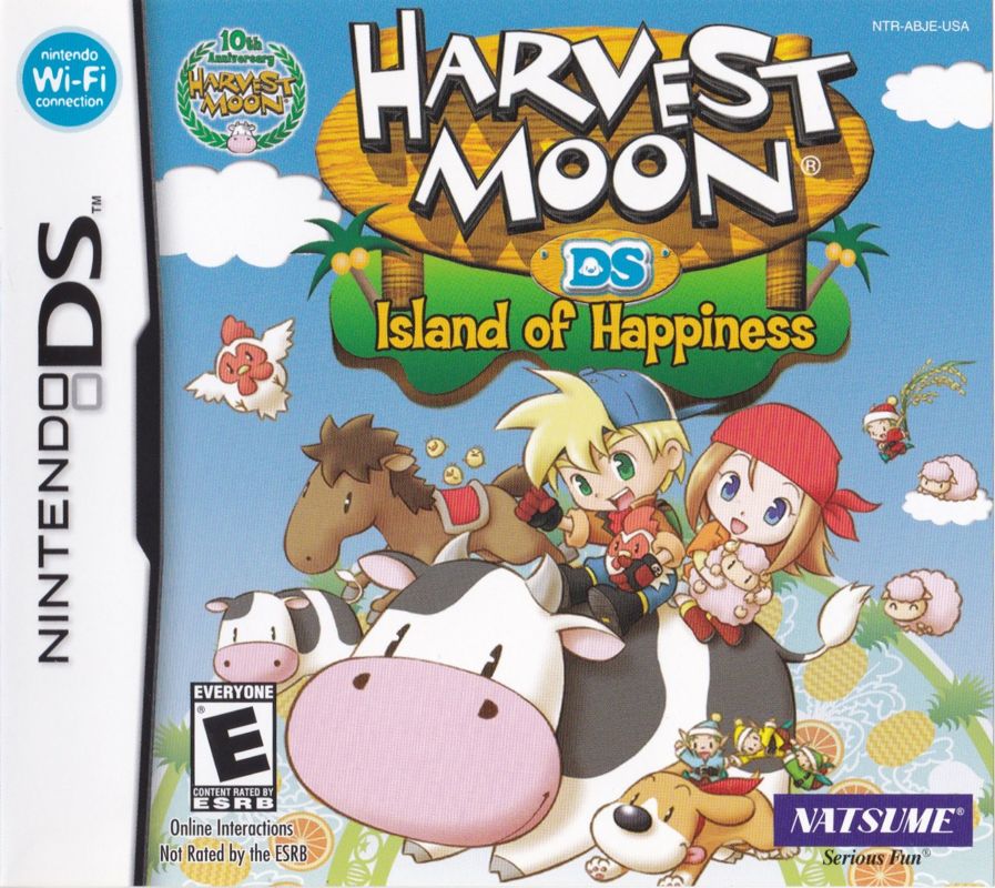 Front Cover for Harvest Moon DS: Island of Happiness (Nintendo DS)