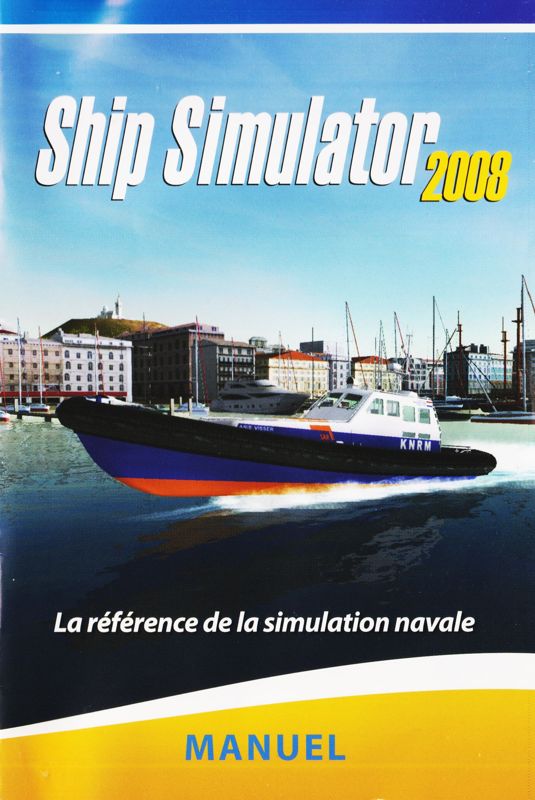 Manual for Ship Simulator 2008 (Windows): Front (24-page)