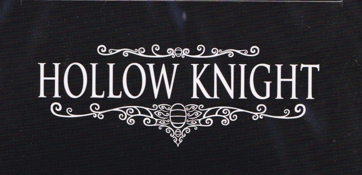 Spine/Sides for Hollow Knight (Limited Edition) (Linux and Macintosh and Windows): Top