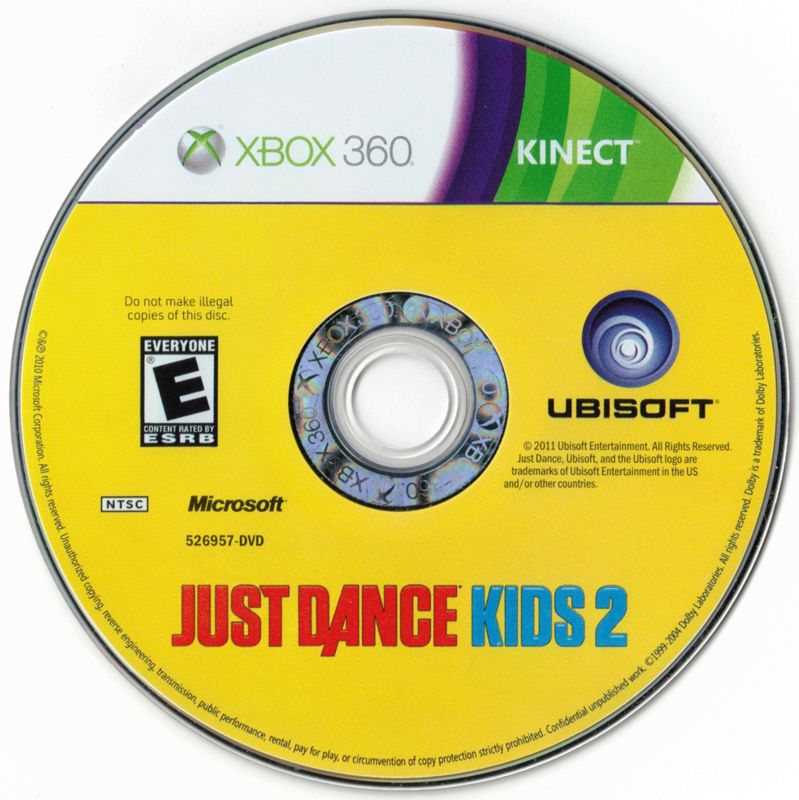 Media for Just Dance: Kids 2 (Xbox 360)