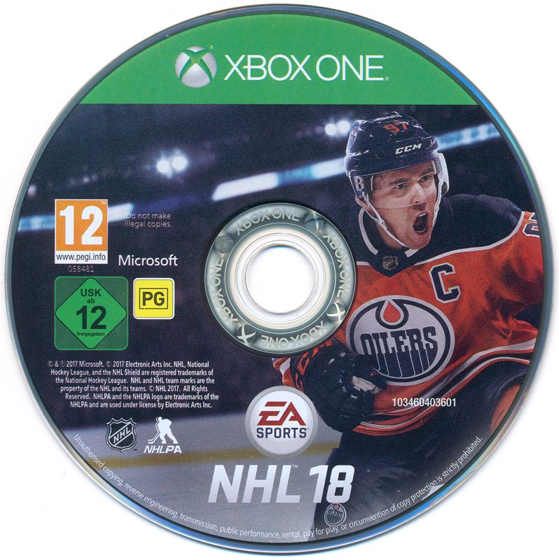 Media for NHL 18 (Xbox One)
