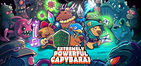 Front Cover for Extremely Powerful Capybaras (Windows) (Steam release)