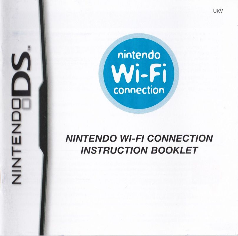 Extras for The Legend of Zelda: Phantom Hourglass (Nintendo DS): Nintendo Wi-Fi Instructions: Front