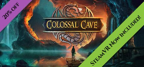 Front Cover for Colossal Cave (Linux and Macintosh and Windows) (Steam release): Steam VR Now Included - June 2023