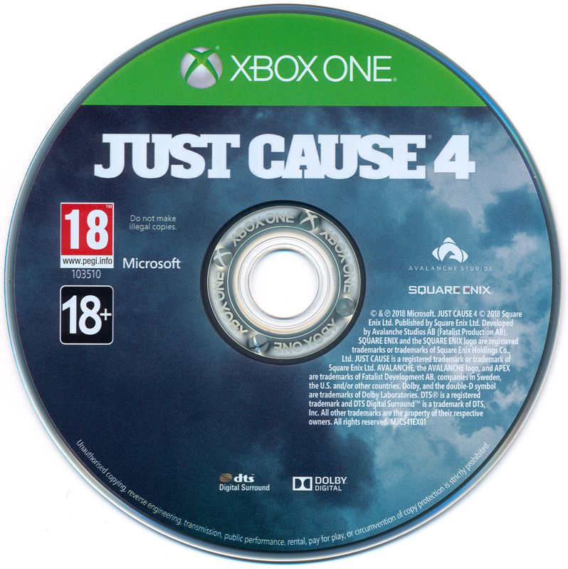 Just Cause 4 cover or packaging material - MobyGames