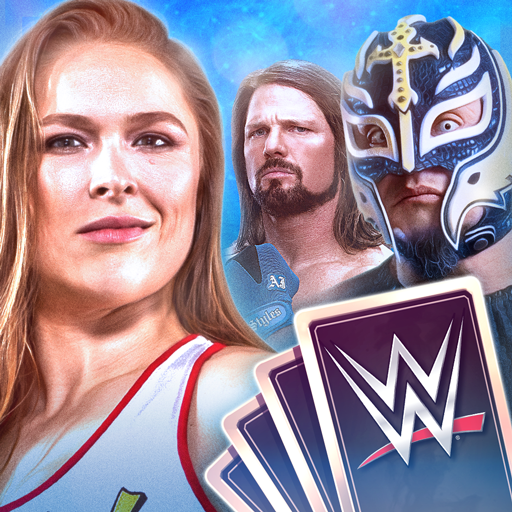Front Cover for WWE SuperCard (Android) (Google Play release): 2018