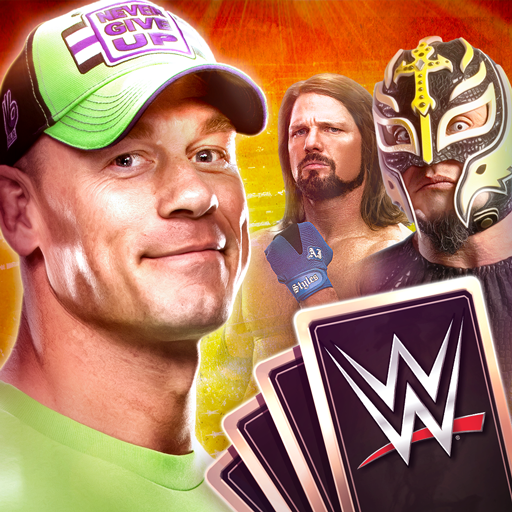 Front Cover for WWE SuperCard (Android) (Google Play release): 2019