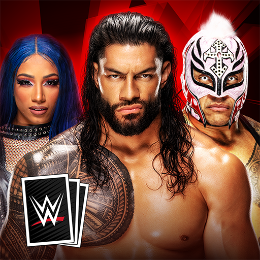 Front Cover for WWE SuperCard (Android) (Google Play release): 2021
