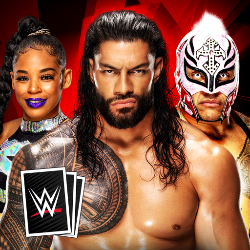 Front Cover for WWE SuperCard (Android) (Google Play release): 3rd 2022