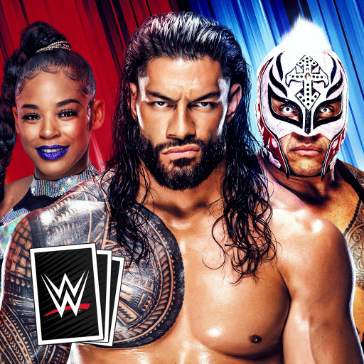 Front Cover for WWE SuperCard (Android) (Google Play release): 4th 2022