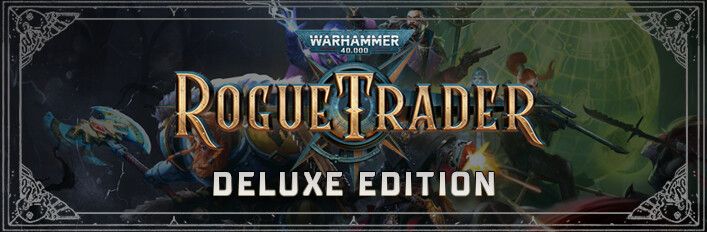 Front Cover for Warhammer 40,000: Rogue Trader - Deluxe Edition (Macintosh and Windows) (Steam release)