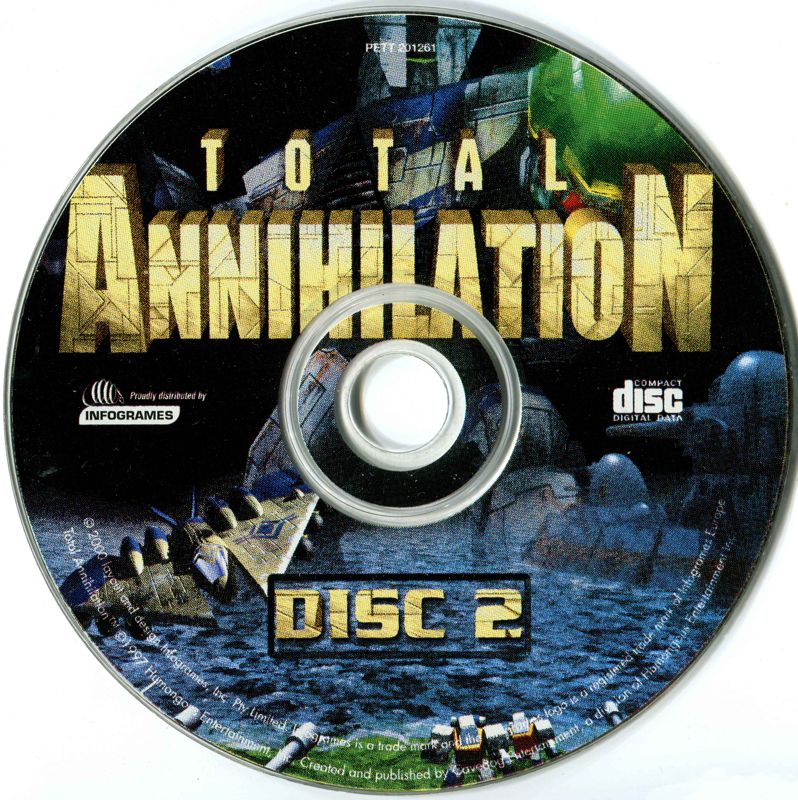 Media for Total Annihilation (Windows): Disc 2