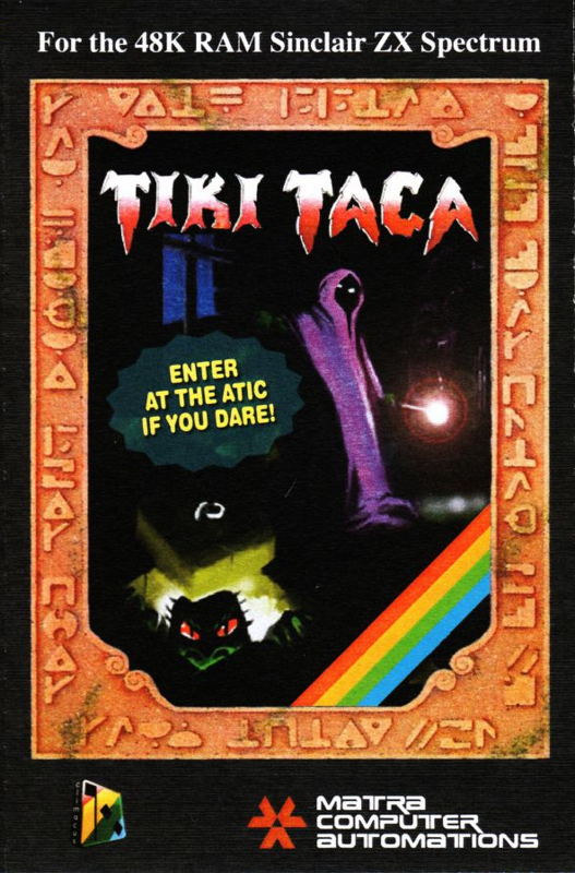 Front Cover for Tiki Taca (ZX Spectrum)