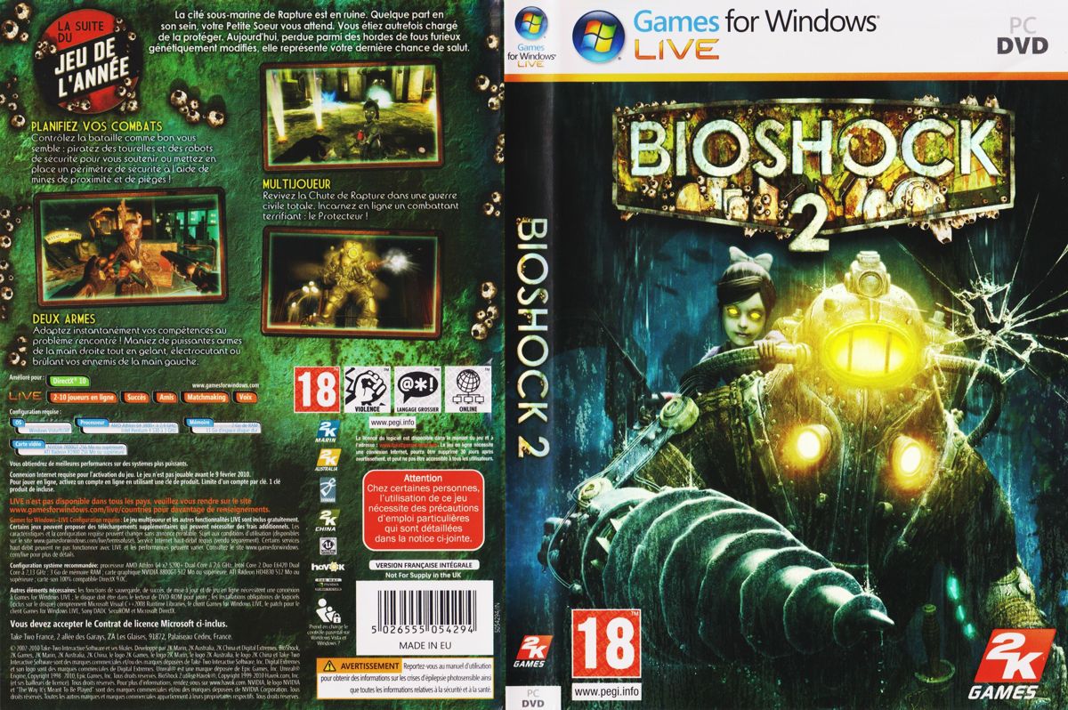 BioShock: The Collection cover or packaging material - MobyGames