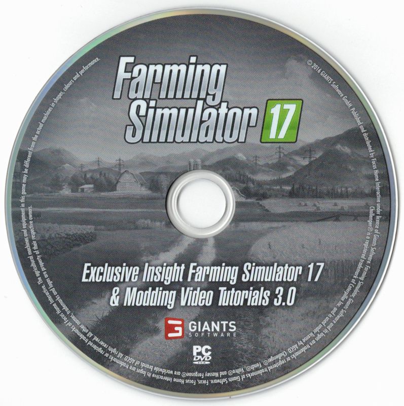 Media for Farming Simulator 17: Platinum Edition (Windows): Bonus disc