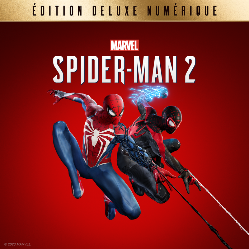 Front Cover for Marvel Spider-Man 2 (Digital Deluxe Edition) (PlayStation 5) (download release): French language storefronts