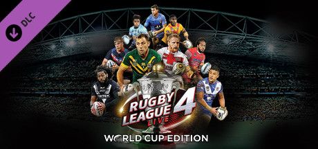 Front Cover for Rugby League Live 4: World Cup Edition (Windows) (Steam release)