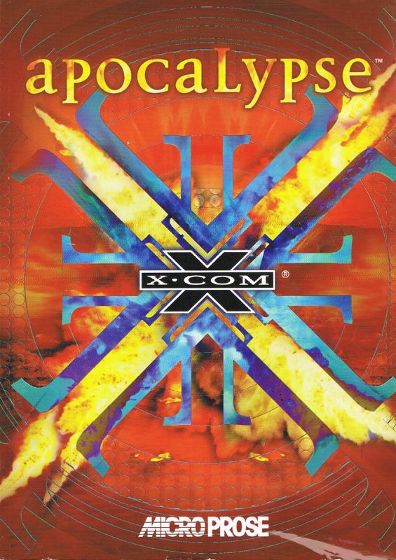Manual for X-COM: Apocalypse (DOS and Windows) (Power Plus Release): Front