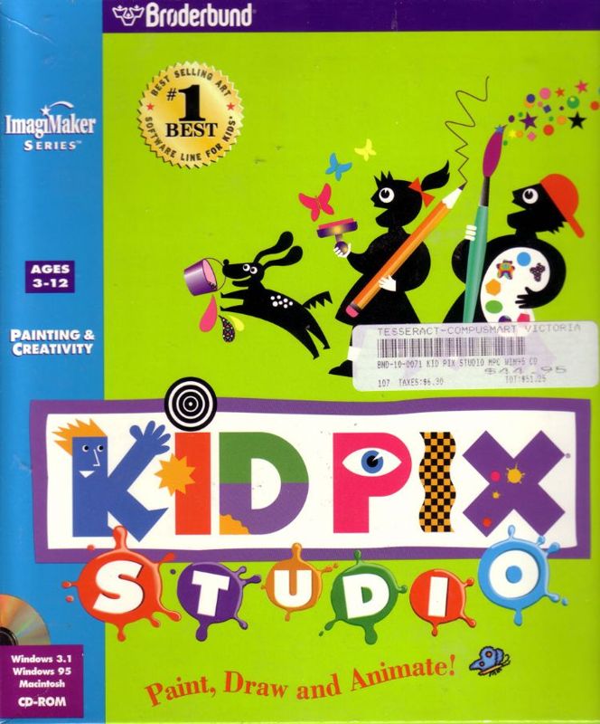 Front Cover for Kid Pix Studio (Macintosh and Windows 3.x)