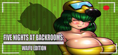 Front Cover for Five Nights at Backrooms: Waifu Edition (Windows) (Steam release)