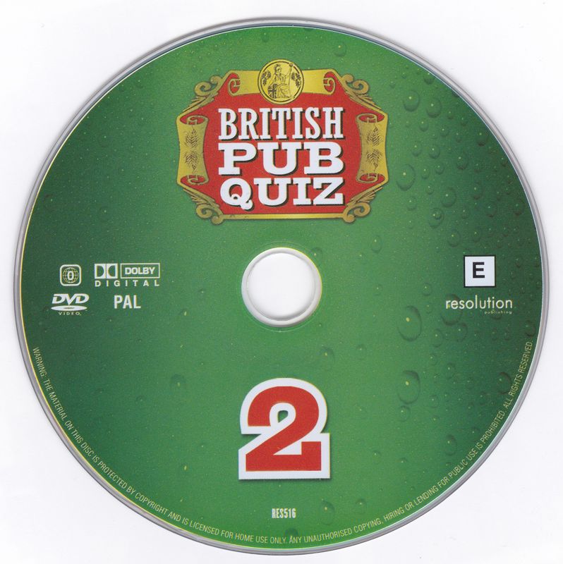 Media for British Pub Quiz 2 (DVD Player)