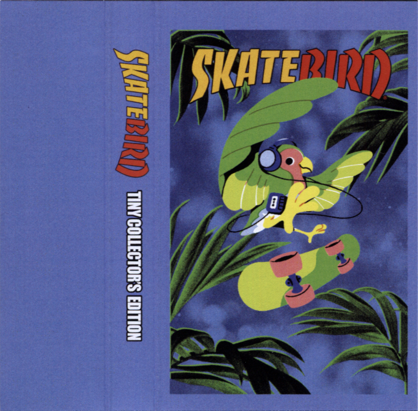 Inside Cover for Skatebird (Tiny Collector's Edition) (Linux and Macintosh and Windows) (Cassette Case)