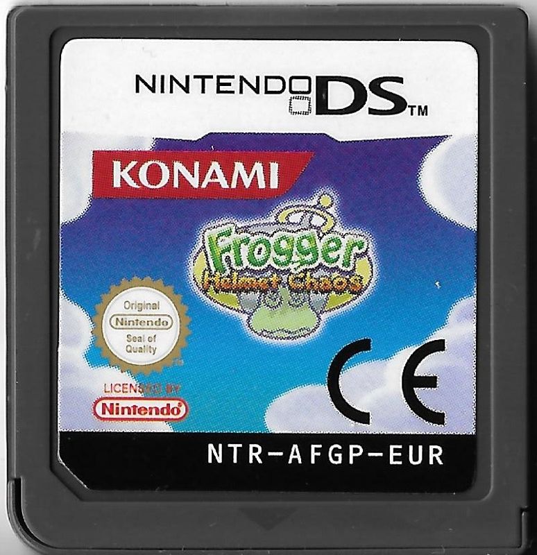 Frogger Helmet Chaos cover or packaging material MobyGames