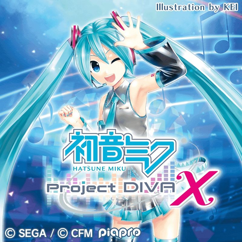 Front Cover for Hatsune Miku: Project DIVA X (PS Vita) (download release)
