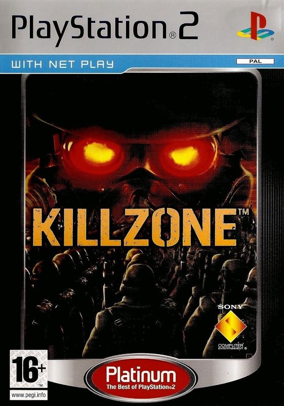 Front Cover for Killzone (PlayStation 2) (Platinum release)