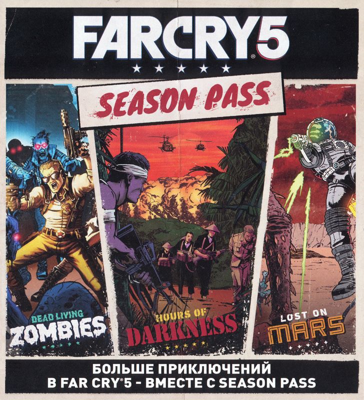 Far Cry 5 cover or packaging material - MobyGames