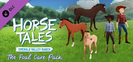 Front Cover for Horse Tales: Emerald Valley Ranch - The Foal Care Pack (Windows) (Steam release)