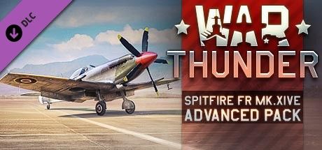 Front Cover for War Thunder: James Prendergast's Spitfire FR Mk.XIVe (Linux and Macintosh and Windows): Steam release