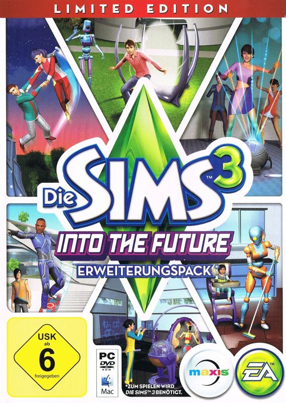 Front Cover for The Sims 3: Into the Future (Limited Edition) (Macintosh and Windows)