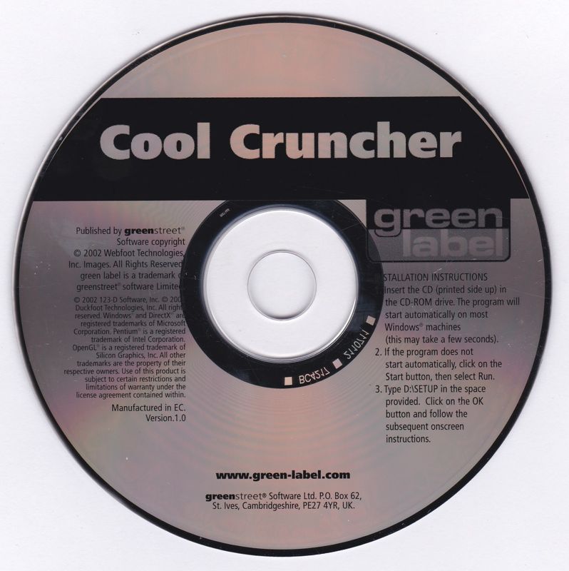 Media for Cool Cruncher (Windows)