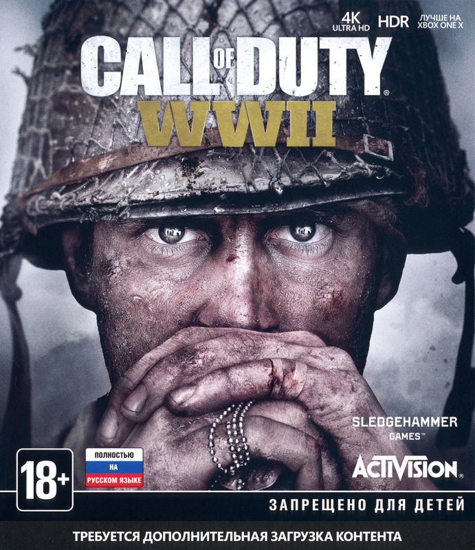 Front Cover for Call of Duty: WWII (Xbox One)