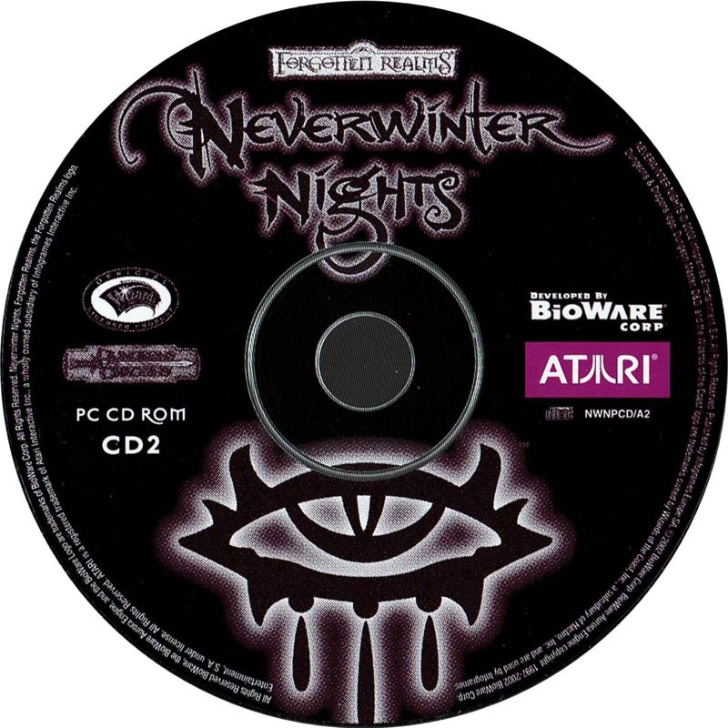 Media for Neverwinter Nights (Windows) (Budget release): Disc 2