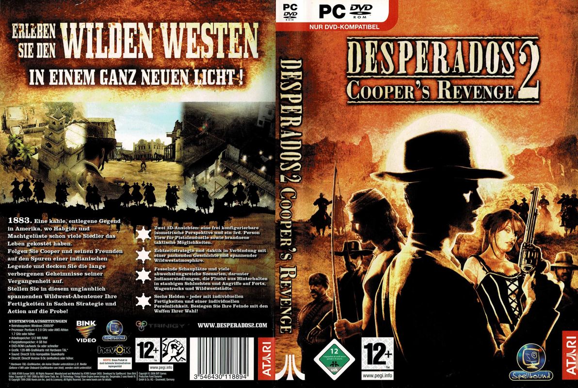 Full Cover for Desperados 2: Cooper's Revenge (Windows)